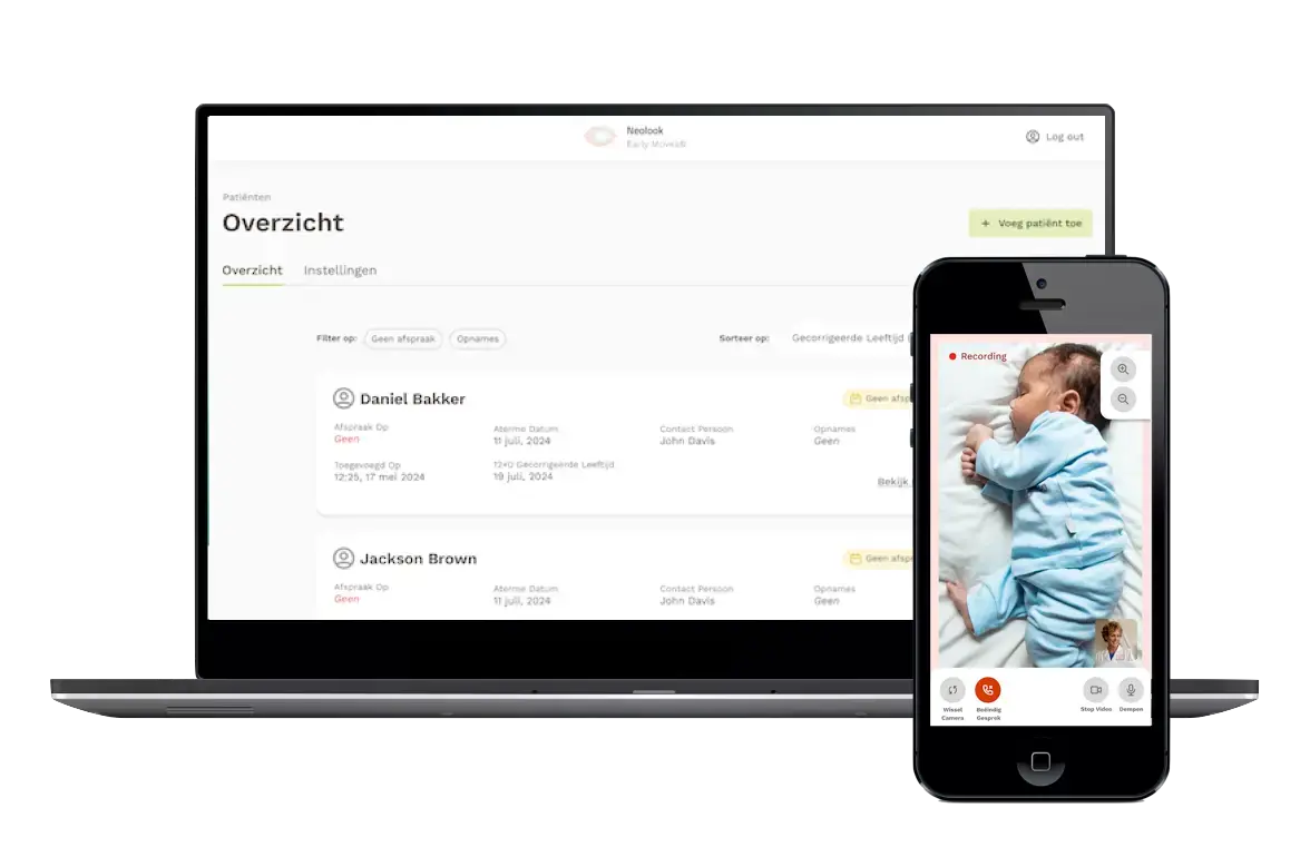 Screenshot of the Early Moves application interface